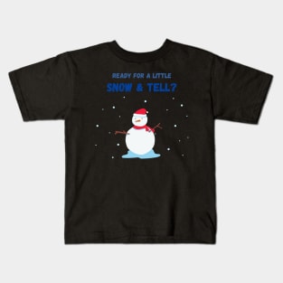 Snowman Xmas Kids T-Shirt